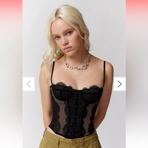 Corset top from urban outfitters brand new. Never worn